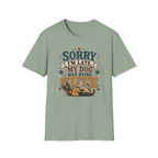 Sorry I'm Late My Dog Was Being Cute T-Shirt — German Shepperd Dog Lover Tee