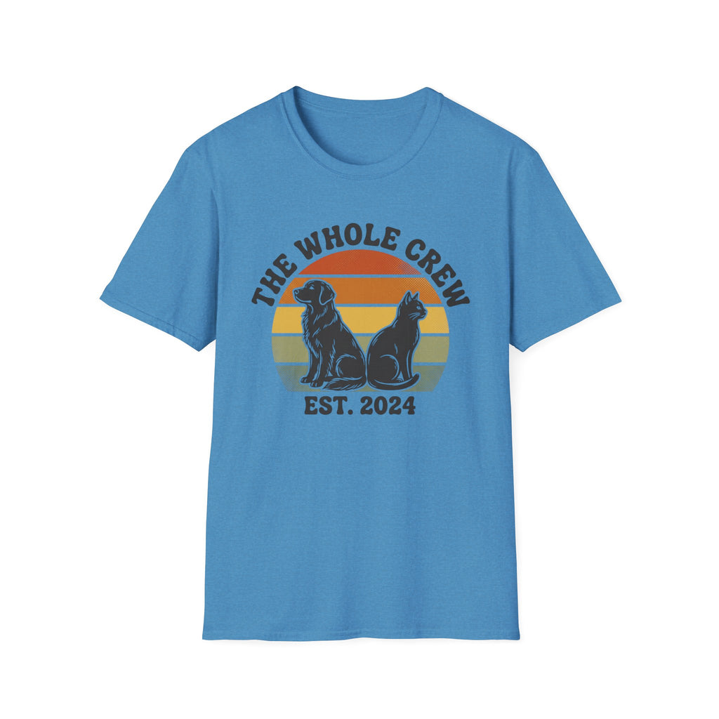 Dog & Cat Whole Crew T‑Shirt