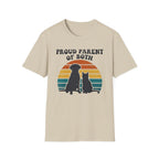 Proud Parent of Both T‑Shirt — Dog & Cat Pet Lover Tee