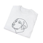 Labrador Line Art T-Shirt — "Loyal Companion"