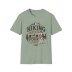 Hiking Partner Has Four Legs T-Shirt — Dog Lover Outdoor Tee
