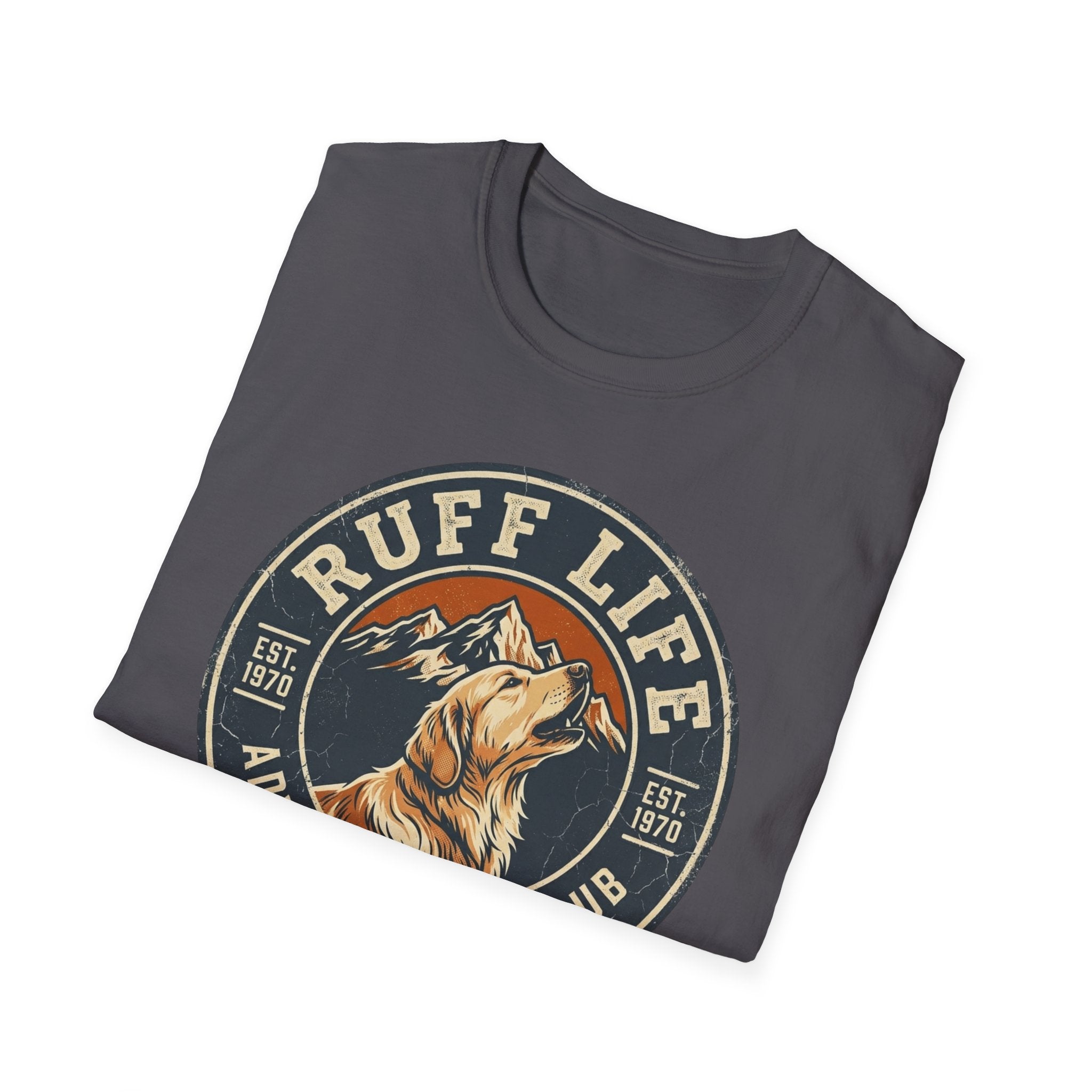 Ruff Life Adventure Dog Club T-Shirt