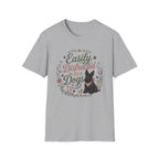 Easily Distracted By Dogs T-Shirt — Cute Scottish Terrier Floral Dog Lover Tee