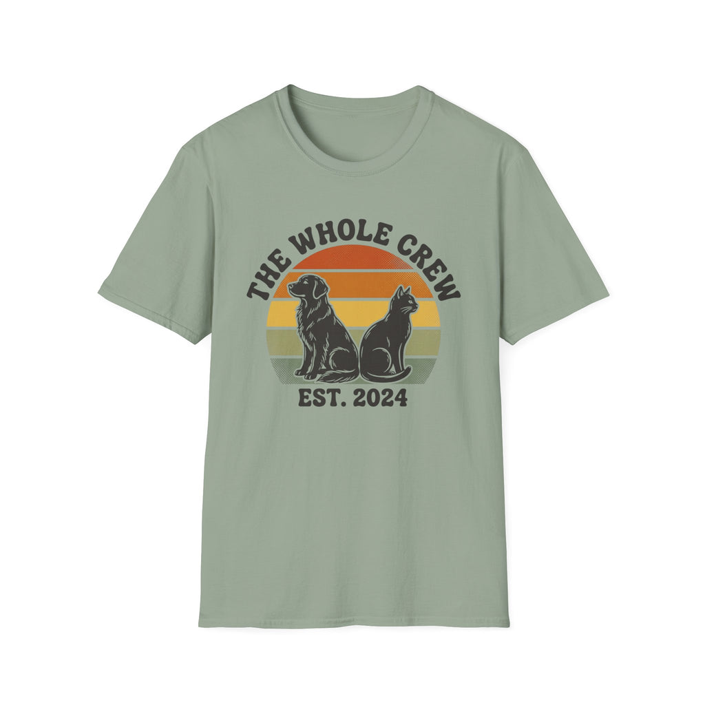 Dog & Cat Whole Crew T‑Shirt