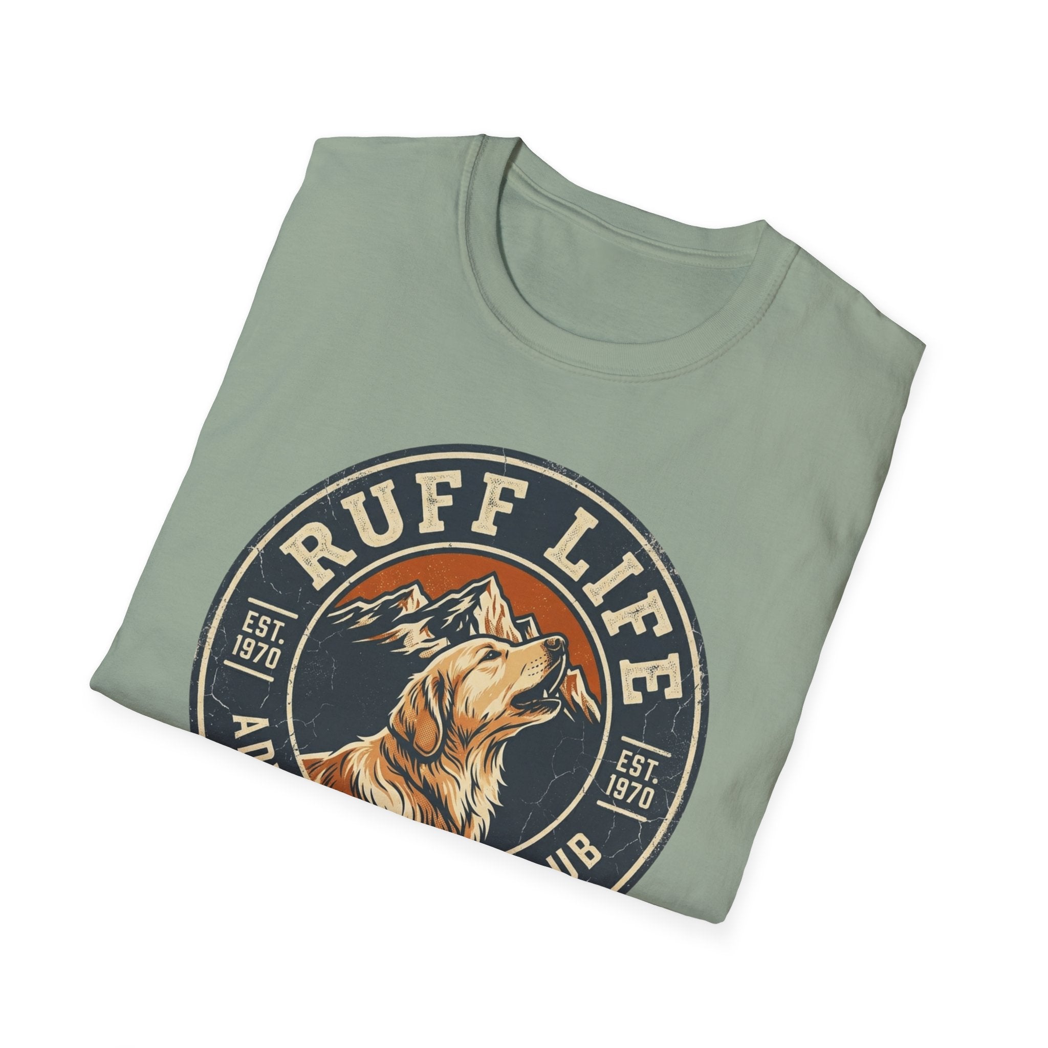 Ruff Life Adventure Dog Club T-Shirt