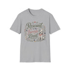 Rescued Is My Favorite Breed T-Shirt — Cute Rescue Dog Adoption Tee
