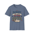 Frenchie Lover T-Shirt — “Sorry I’m Late My Dog Was Being Cute” Cute Puppy Graphic Tee