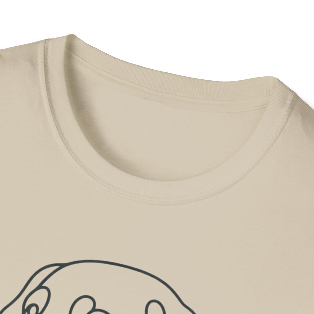 Labrador Line Art T-Shirt — "Loyal Companion"