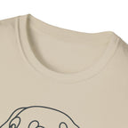 Labrador Line Art T-Shirt — "Loyal Companion"