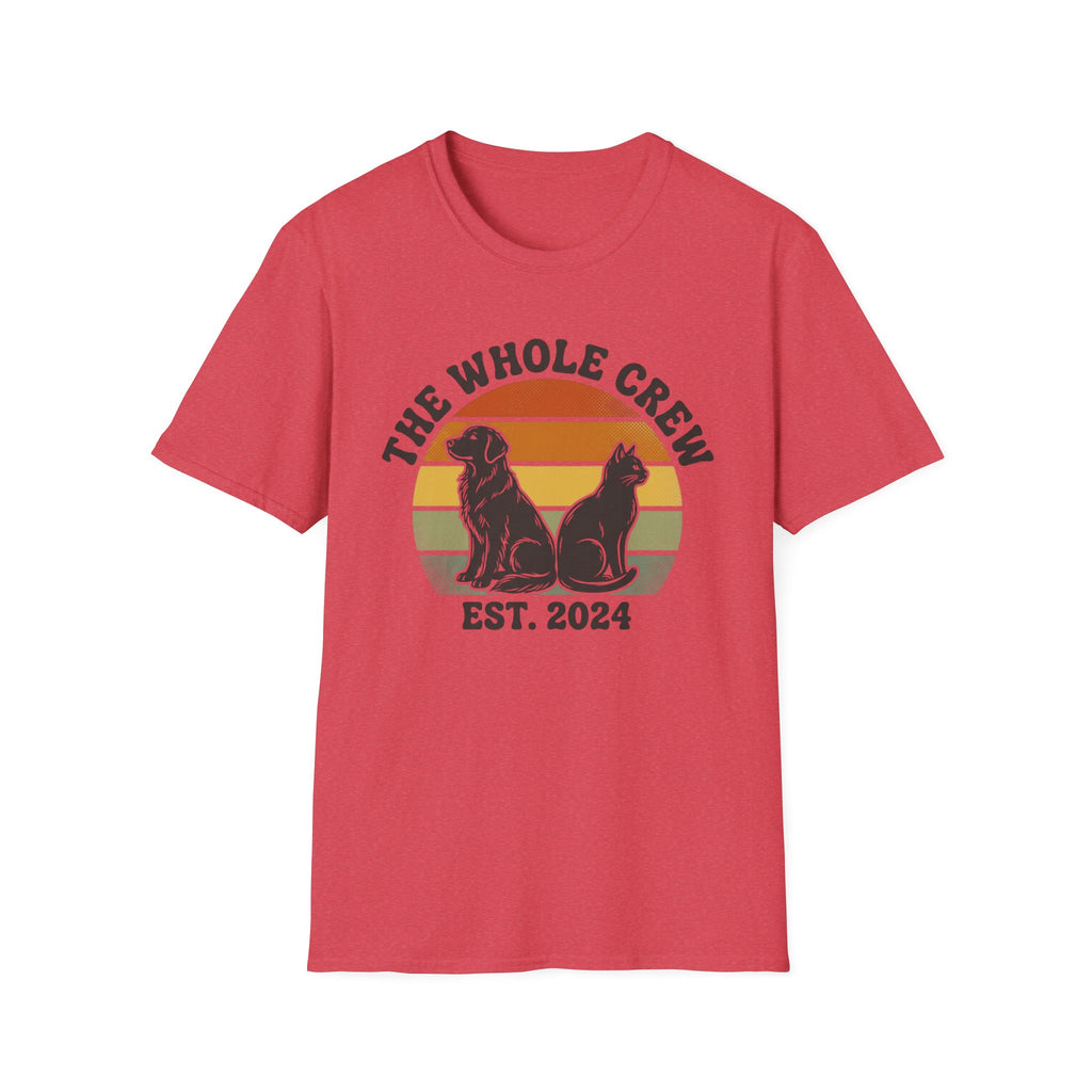 Dog & Cat Whole Crew T‑Shirt