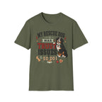 My Rescue Dog Has Trust Issues T-Shirt —Bernese Mountain Rescue Dog Owner Tee