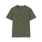 Labrador Line Art T-Shirt — "Loyal Companion"