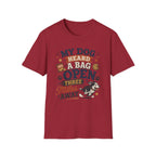 Dog T-Shirt — “My Dog Heard a Bag Open Three Miles Away” Funny Pet Lover Tee