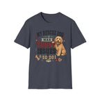 My Rescue Dog Has Trust Issues T-Shirt —Golden Doodle Rescue Dog Owner Tee