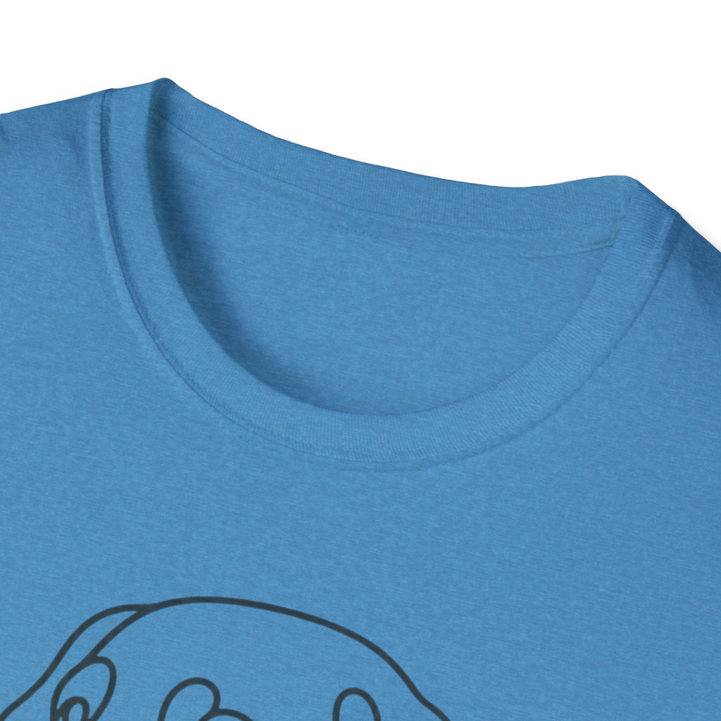 Labrador Line Art T-Shirt — "Loyal Companion"