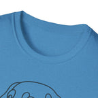 Labrador Line Art T-Shirt — "Loyal Companion"