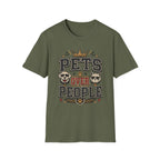 Pets Over People T-Shirt — Funny Dog & Cat Lover Tee