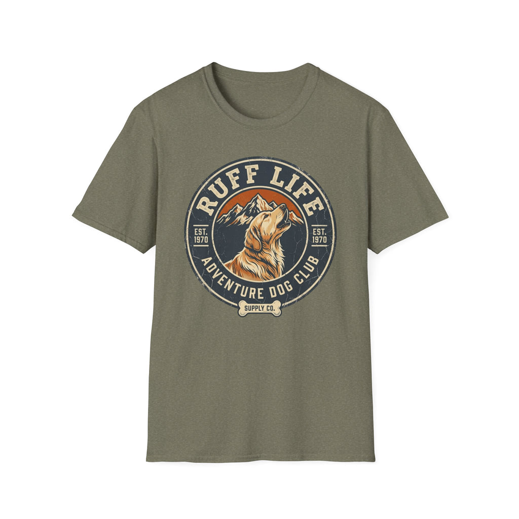 Ruff Life Adventure Dog Club T-Shirt