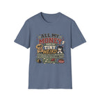 T-Shirt — "All My Money Goes to My Tiny Weird Roommates" Funny Pet Lover Tee
