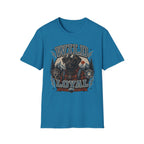 Wild & Loyal Dog T-Shirt — Vintage Lumberjack Black Labrador Design