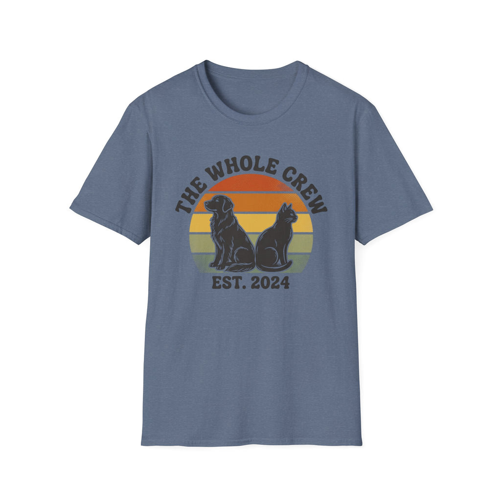 Dog & Cat Whole Crew T‑Shirt