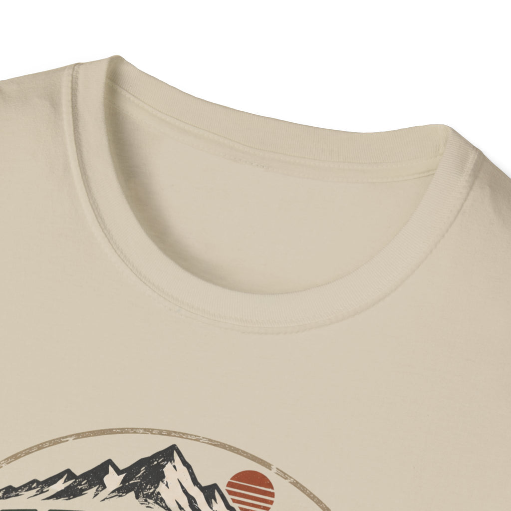 Hiking Partner Has Four Legs T-Shirt — Husky Dog Lover Outdoor Tee