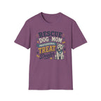 Rescue Dog Mom T-Shirt — "Professional Treat Dealer" Cute Rescue Puppy Tee
