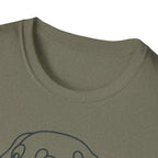 Labrador Line Art T-Shirt — "Loyal Companion"