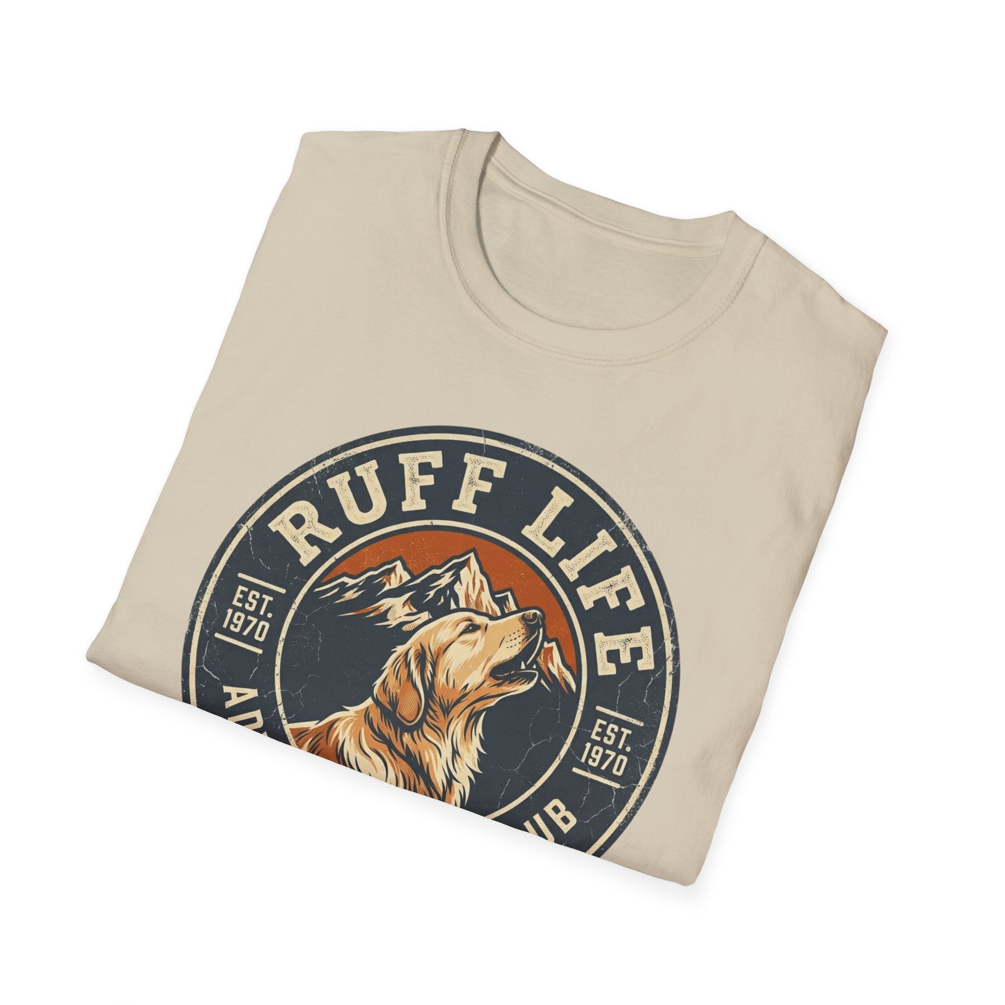 Ruff Life Adventure Dog Club T-Shirt