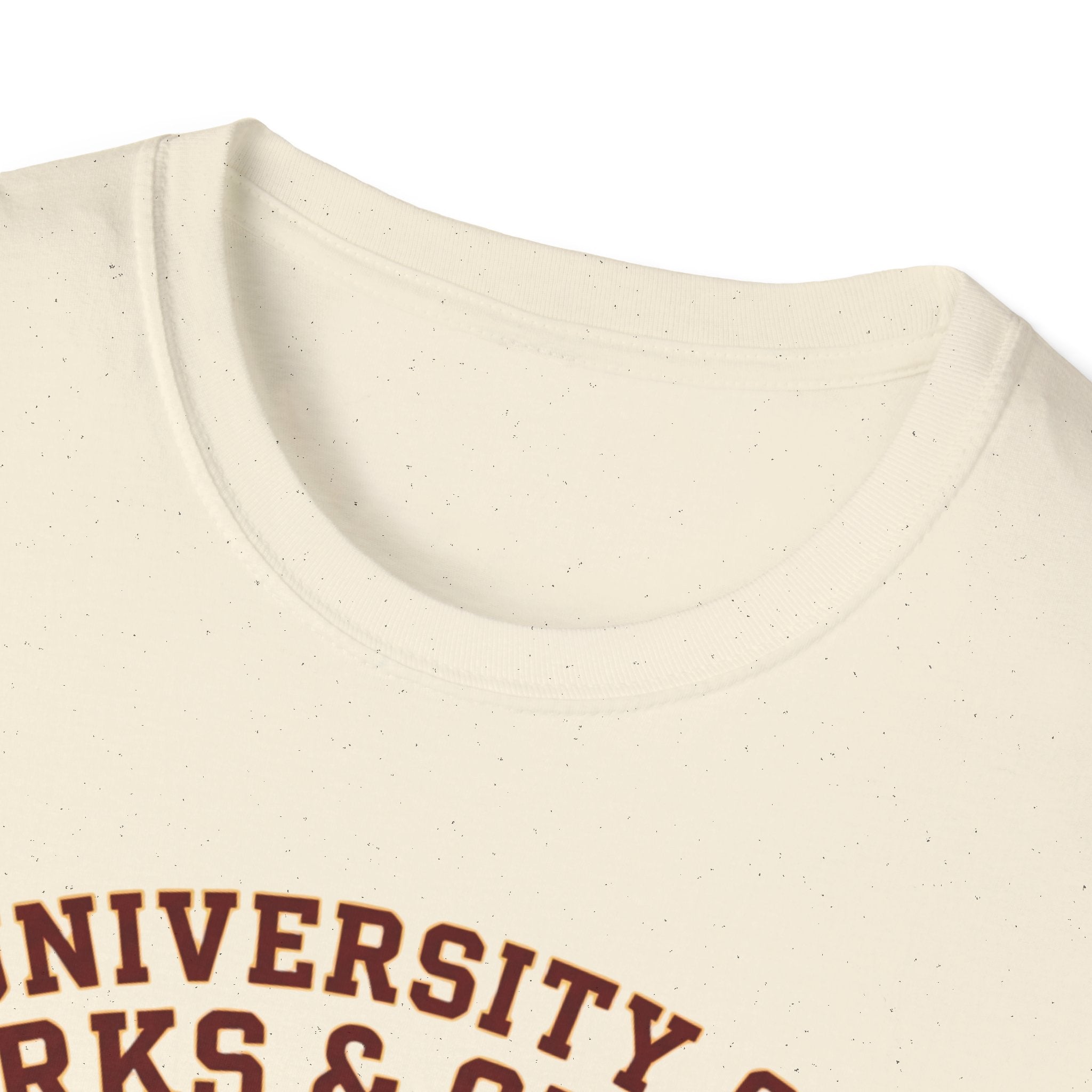 University of Barks & Spirits T-Shirt – "In Dogs We Trust" Crest Tee