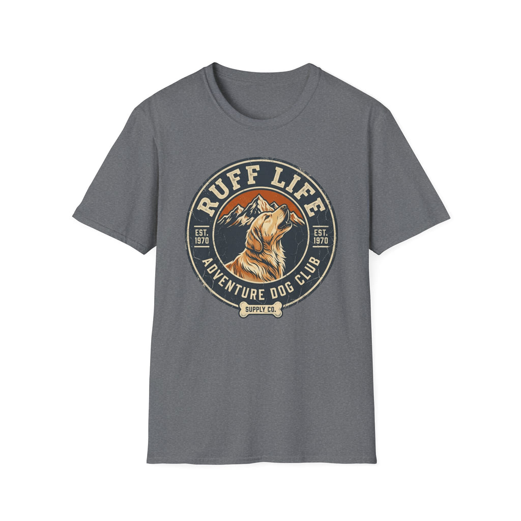 Ruff Life Adventure Dog Club T-Shirt