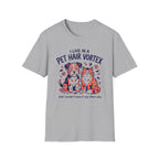 Pet Hair Vortex T-Shirt — Funny Dog & Cat Shedding Graphic Tee