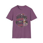 Hiking Partner Has Four Legs T-Shirt — Husky Dog Lover Outdoor Tee