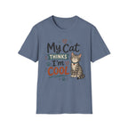 My Cat Thinks I’m Cool T-Shirt – Cute Cat Lover Graphic Tee