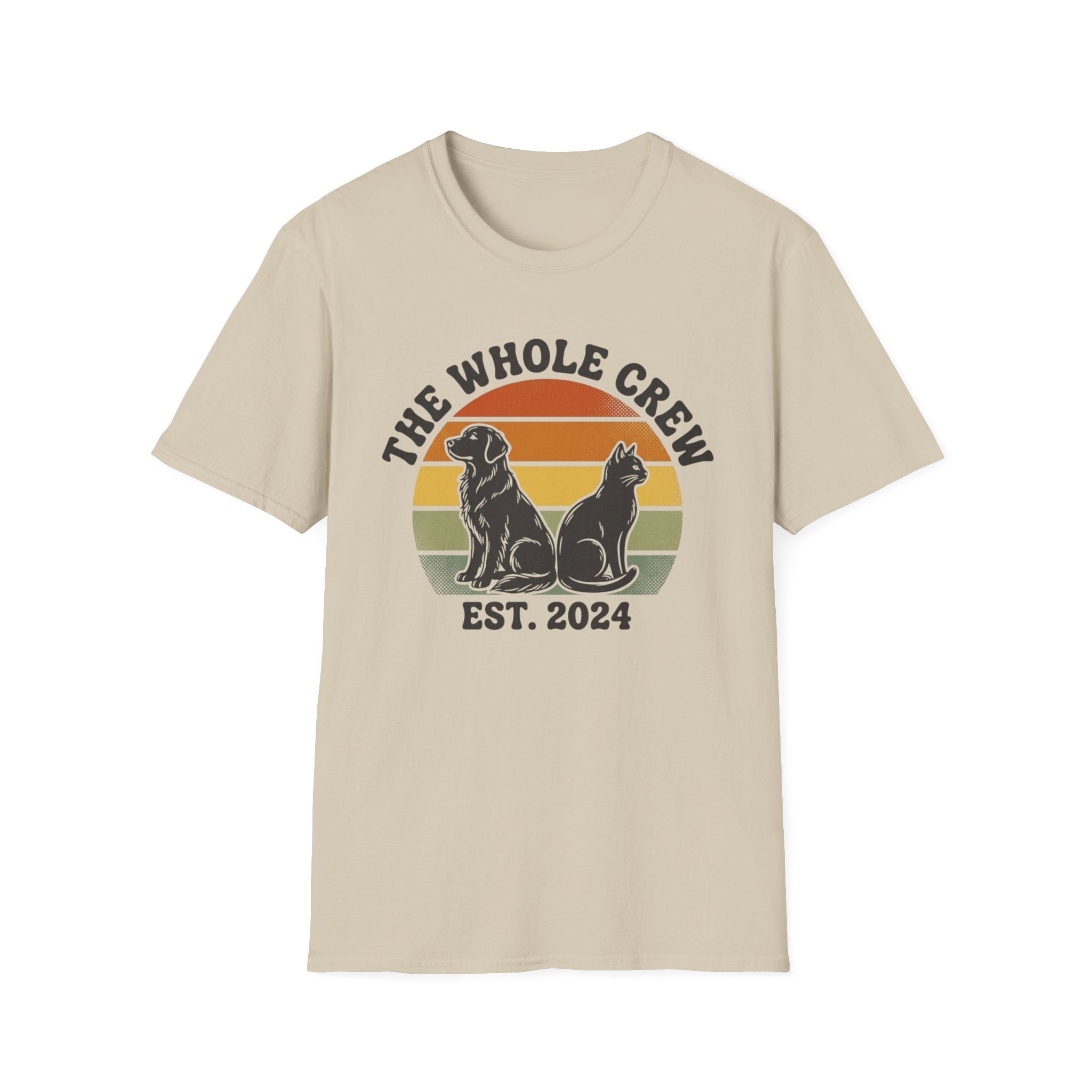 Dog & Cat Whole Crew T‑Shirt