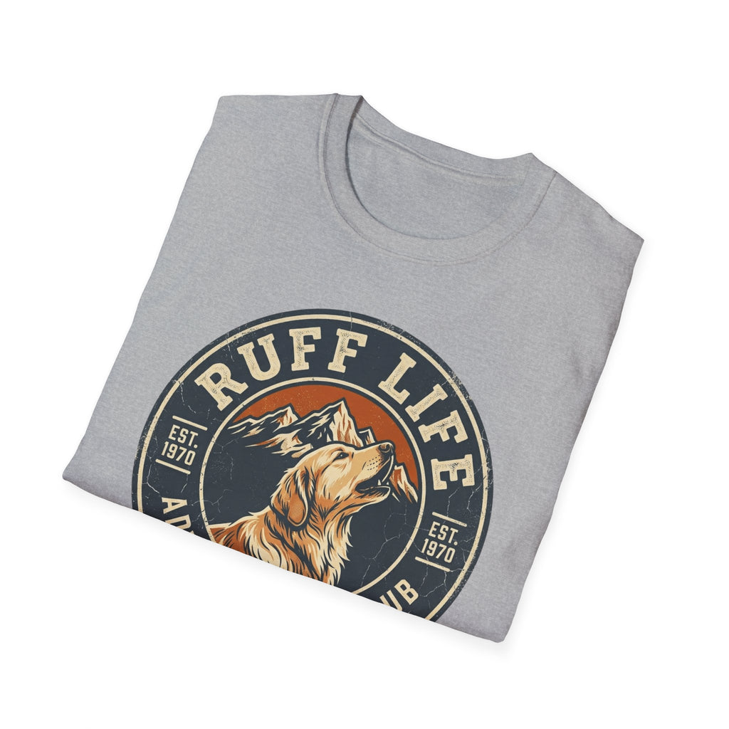 Ruff Life Adventure Dog Club T-Shirt