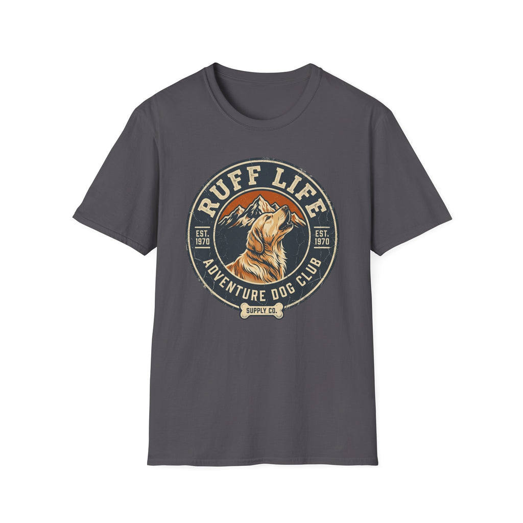 Ruff Life Adventure Dog Club T-Shirt