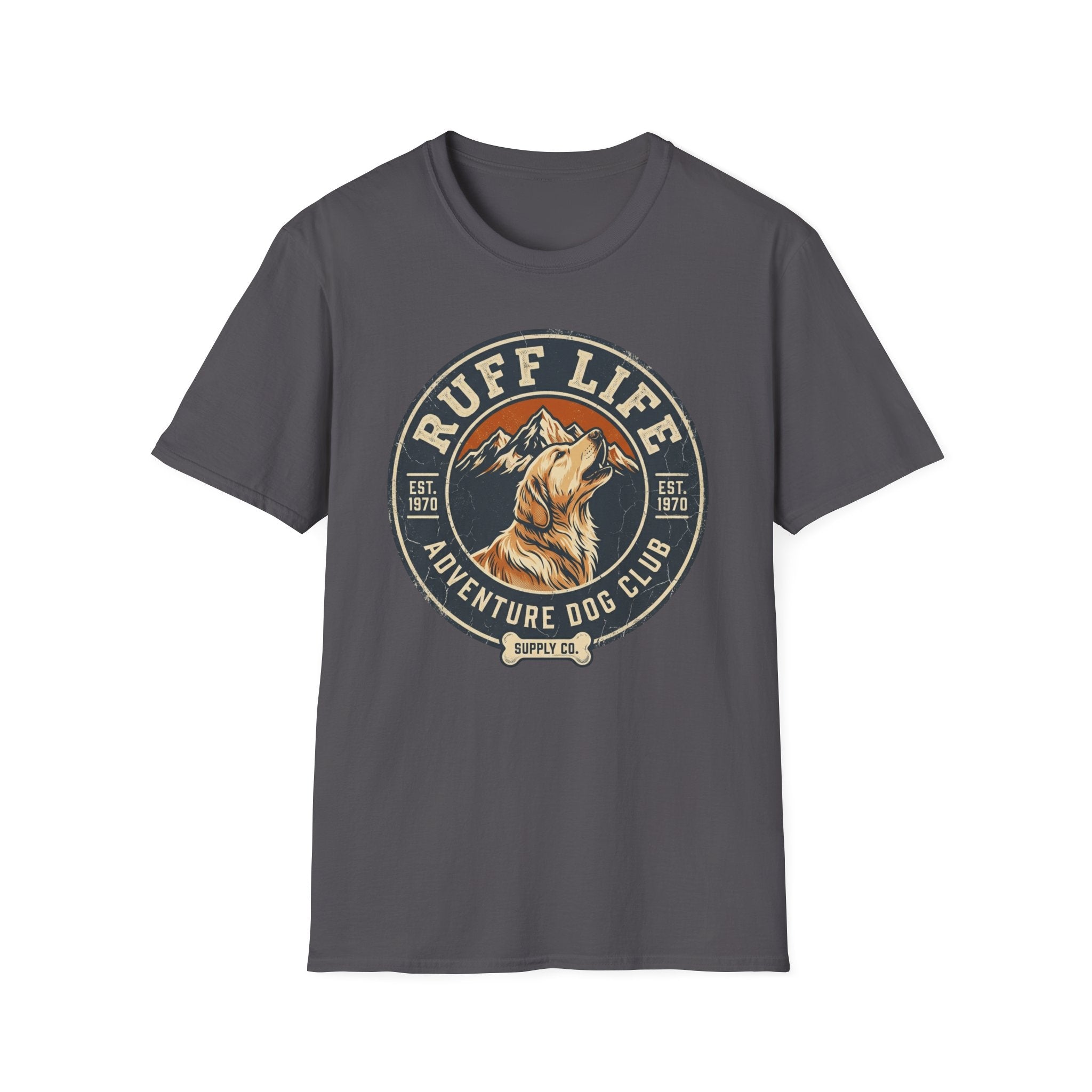 Ruff Life Adventure Dog Club T-Shirt