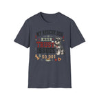 My Rescue Dog Has Trust Issues T-Shirt —Schnauzer Rescue Dog Owner Tee