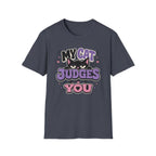 'My Cat Judges You' Cute Funny Cat Graphic Tee