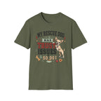My Rescue Dog Has Trust Issues T-Shirt —Chihuahua Rescue Dog Owner Tee