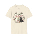 Easily Distracted By Dogs T-Shirt — Cute Scottish Terrier Floral Dog Lover Tee