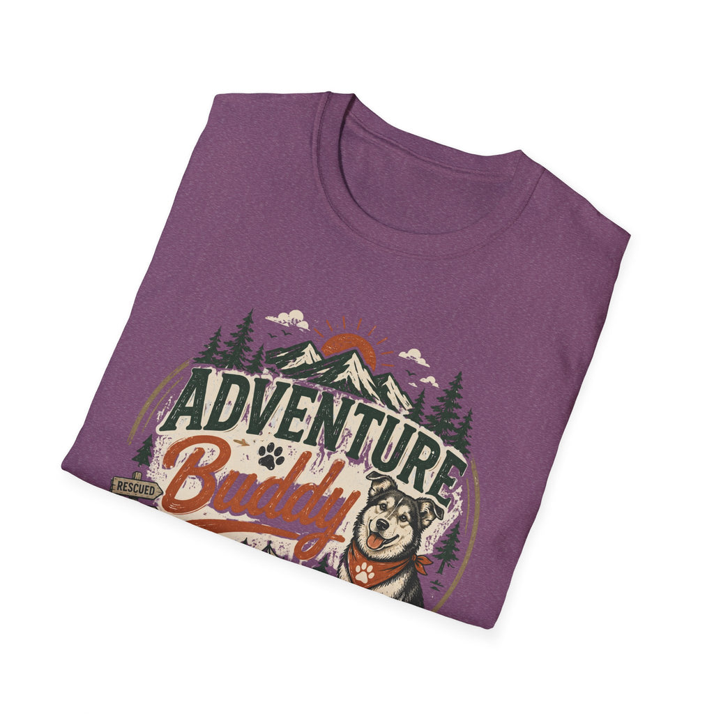 Adventure Buddy T-Shirt — Shelter Edition Dog Hiking Tee