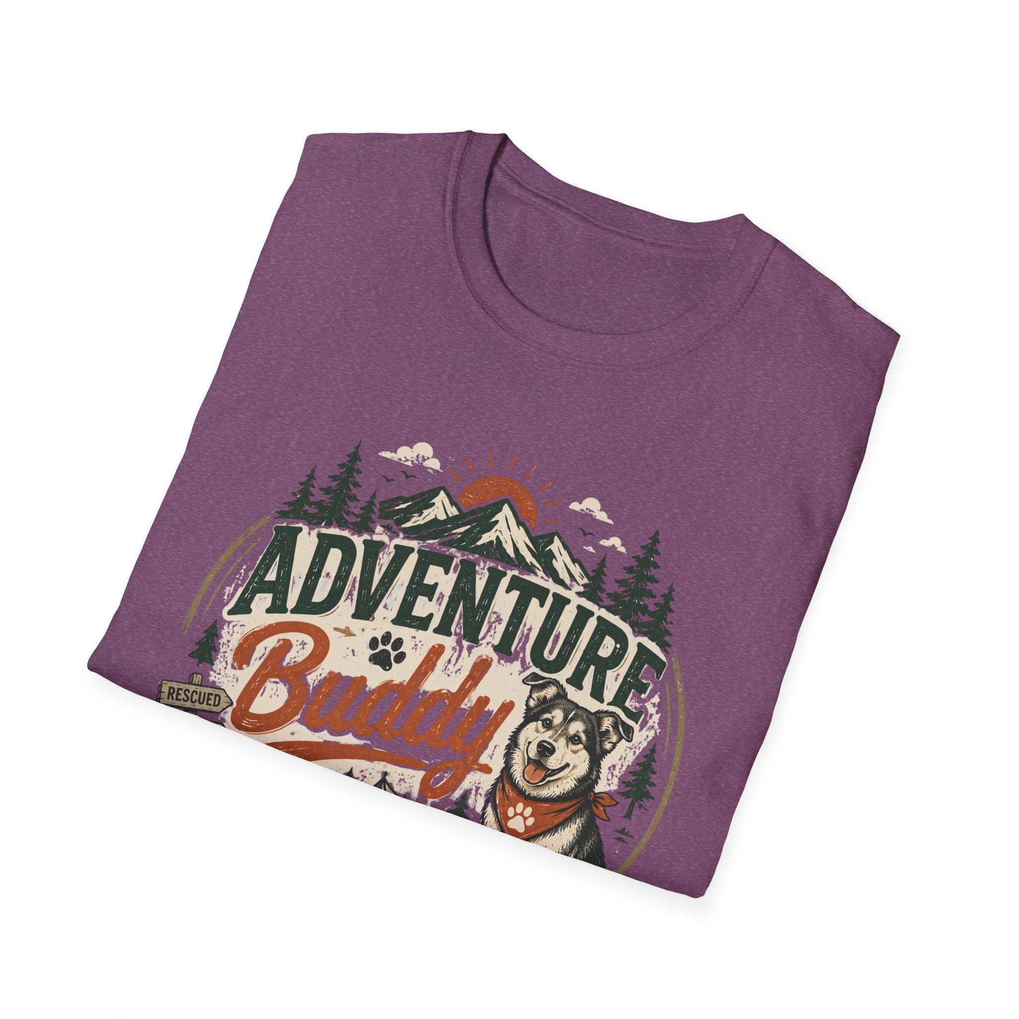 Adventure Buddy T-Shirt — Shelter Edition Dog Hiking Tee