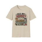 "All My Money Goes to Tiny Weird Roommates" Graphic Tee