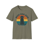 Best Dog Dad T-Shirt Black Lab
