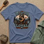 Wild & Loyal German Shepherd T-Shirt — Vintage Outdoor Dog Lover Tee
