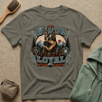 Wild & Loyal German Shepherd T-Shirt — Vintage Outdoor Dog Lover Tee