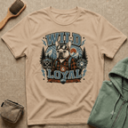 Wild & Loyal French Bulldog T-Shirt — Retro Outdoors Dog Tee