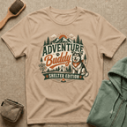 Adventure Buddy T-Shirt — Shelter Edition Dog Hiking Tee
